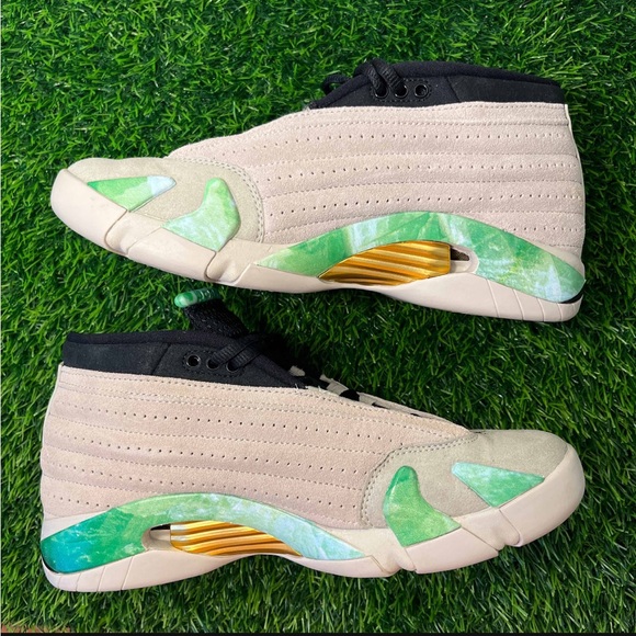 Air Jordan 14 XIV Retro Low SP x Aleali May Fortune - Picture 4 of 13